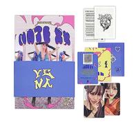 YENA - YENA - 2nd Single Album [HATE XX] (POCA ALBUM - LIKE VER.) Photo Stand Package + Sleeve + QR Card + Photo Card + Sticker + Digital Contents + User Guide + 2 Extra Photocards
