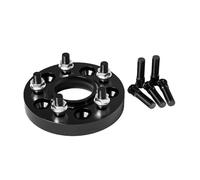 YENBGS Entretoises Moyeu Roue 2/4 pièces 5x114.3 CB 60.1mm M14x1.5/M12x1.5 moyeu Central Noir forgé entretoise de Roue pour is Plaque de Bride 25/30/35mm