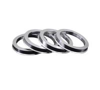 YENBGS Entretoises Moyeu Roue Anneaux centraux moyeu Roue Voiture Aluminium, 4 pièces, entretoise d'alésage, Anneau Universel 67.1-56.1 67.1-57.1 67.1-60.1 67.1-64.1 67.1-66.1