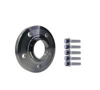 YENBGS Entretoises Moyeu Roue Entretoise de Roue Noire PCD 5x120 pour E36 E46 E90 5x4.72 CB 72.6mm Al7075, Adaptateur de Jantes en Alliage d'aluminium 1 pièce