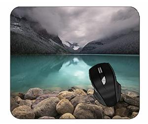 YENDOSTEEN a personnalisé Votre Tapis de Souris de Jeu,Tapis de Souris de Jeu du Parc National du lac Louise Banff 220 * 180 * 3 mm