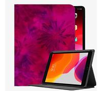 YENDOSTEEN Coque pour iPad Pro 2021 12.9 Pouces 5ème Génération, Fleurs Motif Rose Etui Veille/Réveil Auto Pochette Aussi pour iPad Pro 12.9 2020/2018