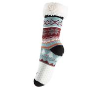 Yenita Chaussettes bleu roi / bordeaux / noir / blanc, Taille 36-41