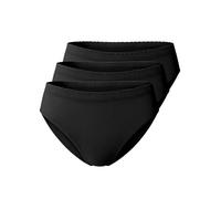 Yenita Lot de 3 Slips pour Les Femmes. Seamless (sans Couture) Microfiber Hipster. Low Cut Bikini Hipster - Taille L/XL