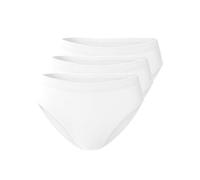 Yenita Lot de 3 Slips pour Les Femmes. Seamless (sans Couture) Microfiber Hipster. Low Cut Bikini Hipster - Taille S/M