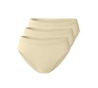 Yenita Lot de 3 Slips pour Les Femmes. Seamless (sans Couture) Microfiber Hipster. Low Cut Bikini Hipster - Taille S/M