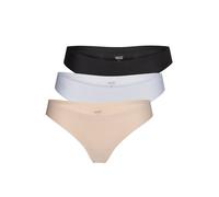 Yenita String 'Invisible' beige / noir / blanc, Taille S