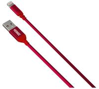 Yenkee Câble de synchronisation et de Charge Lightning, 1 Mètre Longueur, Rouge