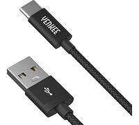 Yenkee Câble USB de Synchronisation et de Charge, 2 Mètre Longueur, Noir