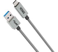 Yenkee Câble USB de Synchronisation et de Charge 3.1 Gen 1, 1 Mètre Longueur, Gris