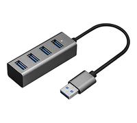 Yenkee Concentrateur 4 X USB 3.0, Noir