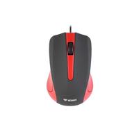 Yenkee USB Souris avec SUVA Câble, Rouge