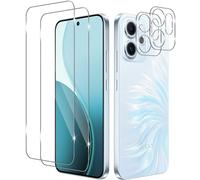 Yenwen Verre Trempé pour OPPO Reno 14 FS / 14F 5G, 2 Pièces Protection écran Film et 2 Pièces Caméra Arrière Protecteur pour Reno 14 FS / Reno14 F, Anti Rayures, Dureté 9H Glass, Sans Bulles