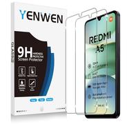 Yenwen Verre Trempé pour Xiaomi POCO C75 / Redmi 14C / A4 / A5 Protection Ecran, 2 Pièces Protection écran Film, Anti Rayures, Dureté 9H Glass, Sans Bulles