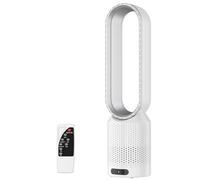YEOOIYCW Ventilateur Sans Pale,Ventilateur Colonne Silencieux avec Télécommande,avec purificateur d'air, 8 vitesses, oscillation 90 °, 8H, affichage LED, ventilateur pour chambre,Bureau (Argenté)