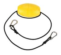 Yeory Corde de remorquage en Kayak, Flotteur de bouée avec Boucles en Acier Inoxydable, Corde d'ancrage Portable 37, 4 Pouces pour la poignée Kayak au canoë Bouée, système d'ancrage dérive pêche, m