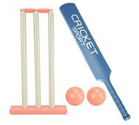 Yeory Ensemble de Cricket pour Enfants, kit de Cricket avec Batte d'abs, Ensemble d'arrière-Cour, Jeu 'Interaction Enfant pour Jardin