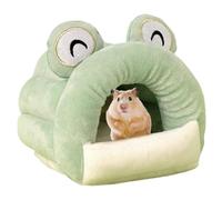 Yeory Maison de lit de Cochon de cobaye, Isolation de cachette de Cochon d'Inde, lit de Hamster d'hiver pour Petit Animal de Compagnie, cachette pour Le Milieu de cobaye 6.3x5.1x5.1