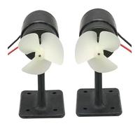 Yeory Motor de Bateau RC 2PCS, Moteur de Propulsion sous-Marine du Bateau RC, hélice du Moteur pour Navire, 10-20V imperméable sous-Marin-propulseur - Engin pour Bricolage à Jet Bricolage