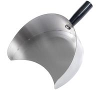 Yeory Pheille de Grill, spatule de 9x7x3 en Acier Inoxydable avec poignée bakélite résistante à la Chaleur, spatule Grill Rond pour découpe Kebab
