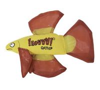 Yeowww! Mo Betta Fish Jouet pour Chat - Garni d'herbe à Chat américaine 100% Biologique - Jouet Durable en Forme de Poisson pour Chat et Chaton