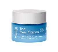Yepoda The Eyes Cream, crème contour des yeux hydratante avec alternative végétale à la bave d’escargot. Décongestionne et hydrate intensément. Végan, pour tous types de peau, 15 ml.