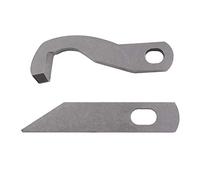 Yeqin 2 pcs Surjeteuse couteau pour Brother 929d 1034d 1134d inférieur et supérieur couteau Xb0563001 X 77683001