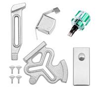 YEQIN Guide de couture magnétique et jauge de positionnement de fleur de prunier pour machine à coudre | avec 4 vis | 5 accessoires de machine à coudre pour débutants et professionnels