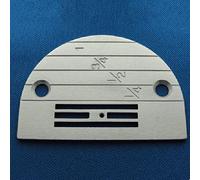 YEQIN Plaque d'aiguille pour machine à coudre industrielle E18, compatible avec Brother, Juki et plus encore