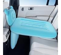 YEQING Petit Matelas Pneumatique, Lit de Voiture pour Enfants, Lit de Voiture Portable Ultra-léger, Pliable avec Pompe À Air pour Dormir en Vol(Blue)