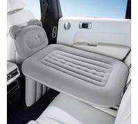 YEQING Petit Matelas Pneumatique, Lit de Voiture pour Enfants, Lit de Voiture Portable Ultra-léger, Pliable avec Pompe À Air pour Dormir en Vol(Gray)
