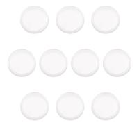 yeraa 10 pcs Rond Transparent en Plastique Boite de Coin 25mm