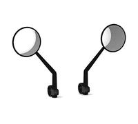 yeraa 2 PièCes RéTroviseur Scooter Vue Miroir de VéLo Compatible pour 1 S / M365 / Pro ES1 2 3 Scooter