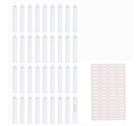 yeraa 20 Ml de Tubes de Peinture de Dentifrice Vides 36pcs Tubes de Peinture en Aluminium Vide