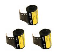 yeraa 3X Film Couleur Négatif ECN-2 35 mm Rouleau de Film Couleur pour Appareil Photo 35 mm 8EXP pour 135 Appareils Photo NT Film Couleur Type 135 de Haute Qualité