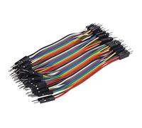 yeraa 400Pcs Jumper Cable BreadBoard electronique Essai Solderless pour Wire 6cm