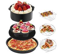 yeraa Accessoires de Cuisson pour Autocuiseur, Cuiseur Vapeur et Friteuse à 7 Ensembles Compatibles pour Foodi 5And6.5And8 QT OP101, OP301, OP302