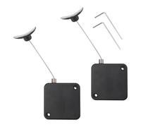 yeraa Câble de Verrouillage de Télécommande Rétractable, 2 M, Verrou de Sécurité de Télécommande pour TV et DVD, 2 Pièces