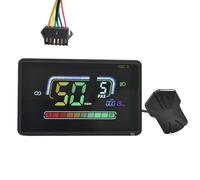 yeraa H6C-2 E-Bike Bluetooth Speedometer LCD Display Electric Scooter Meter Dashboard UART pour Électrique SM6PIN