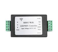 yeraa H801 RGBW LED WIFI Controller LED RGB Controller DC5-24V Input pour 5050 2835 3528 SMD LED Strip Light Tape Ribbon