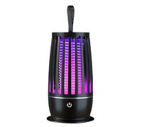 yeraa Lampe Anti-Moustique Portable avec Prise USB pour, Le Bureau, la Chambre D'Étudiant. Répulsif Silencieux Contre Les Moustiques en Couleur Noire.