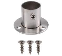 yeraa Placard Penderie 22Mm Dia Pipe Hanging Rail Rod End Support Support