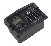 yeraa PréAmpli pour Guitare Acoustique à 5 Bandes EQ Egaliseur Amplificateur de Guitare Acoustique Classique MéLange NuméRique Tuner Capteur PiéZo-éLectrique Sans Queue