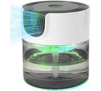 yeraa Purificateur d'air à Base d'eau pour Les Fonctionnalités Silencieuses, Contrôle de Vitesse Variable, Lumière Nocturne Intégrée, pour la Chambre et Le Bouchon EU Office