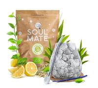 Yerba mate avec accessoires | Soul Mate Menta Limon | Yerba mate bio | Calebasse, bombilla et accessoires | Caféine naturelle | Yerba mate brésilien | 500g | 0,5kg