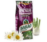 Yerba Mate Barao Compound avec thé 0,5 kg de thé à maté du Brésil | Barao Composto de Erva Mate Com Chás 0,5 kg Brésil