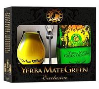 YERBA MATE BIO SET 400 g, MATERO, BOMBILLA - ORGANIC MATE GREEN