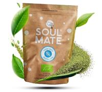 Yerba Mate Bio Soul Mate Orgánica Despalada - 100% Feuilles, Sans Fumée, Goût Pur & Énergisant