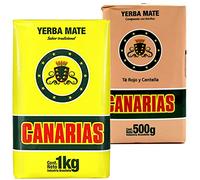 Yerba Maté Canarias Traditionnel 1 kg + Rojo Centella 500 g + échantillon cadeau (40g):Riche en antioxydants et vitamines, accélère le métabolisme, sans sucre!