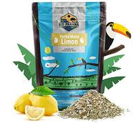 Yerba maté citron Rio Parana Limon goût doux fumé bio boisson énergie 500g | Yerba maté argentin au citron rafraîchissant, au goût doux et légèrement fumé, parfait chaud ou glacé en boisson